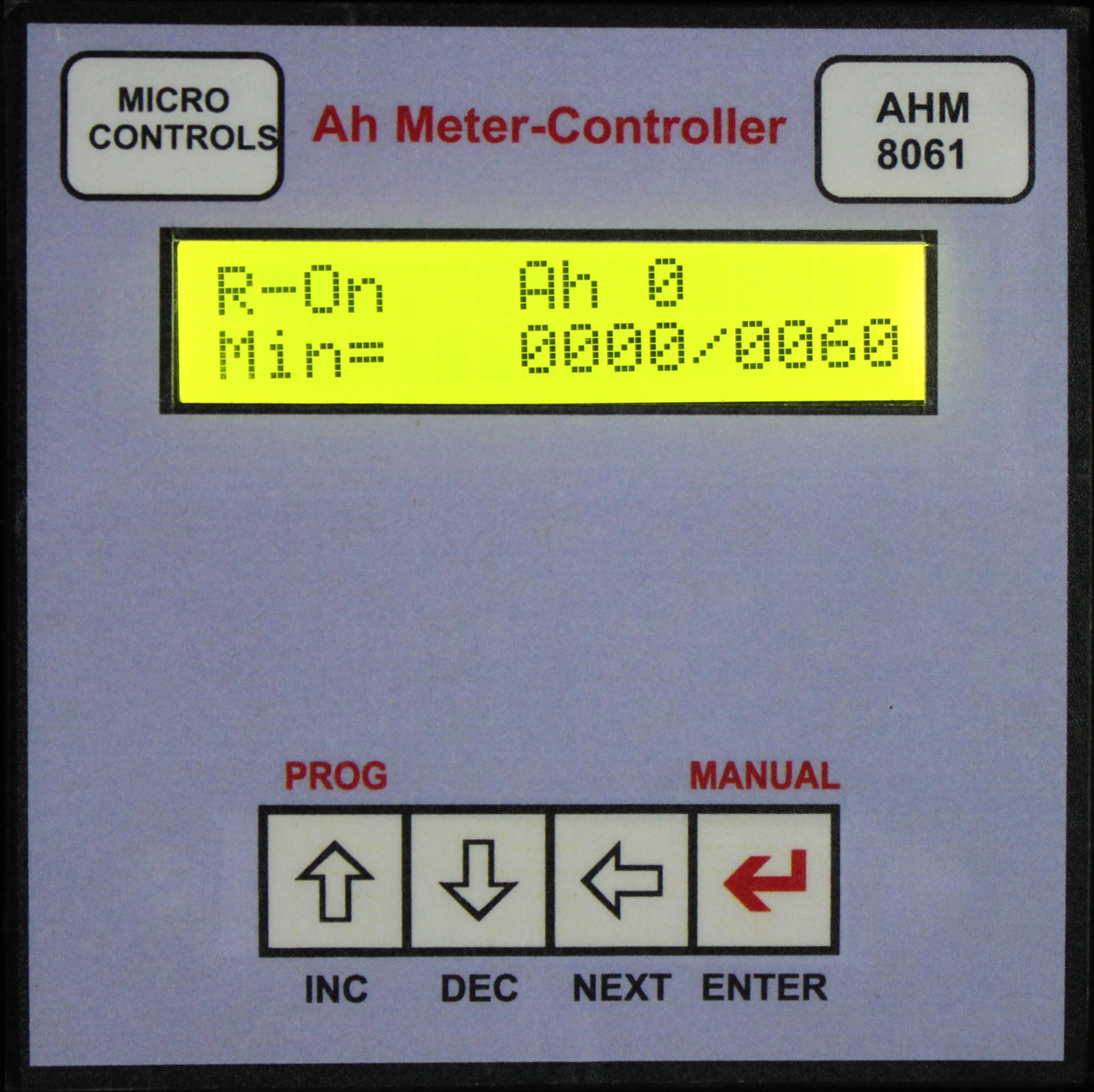 Ampere Hour Meter-Controller